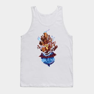 Hollow Bastion Pixel Art Tank Top